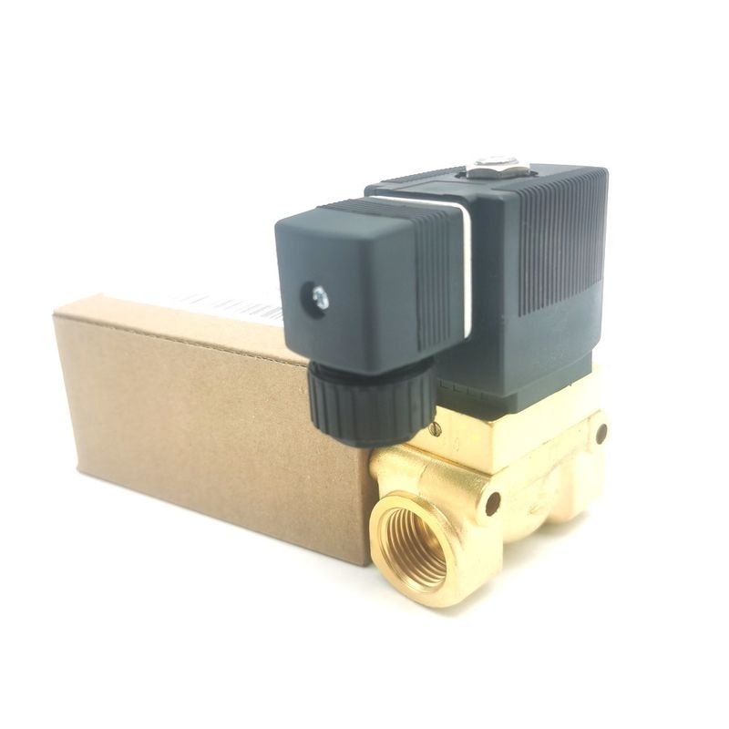 電磁弁 00125363 BURKERT 6014 D 通常開け G1/8 2.5 流孔 DC24V 8W ブラスバルボディ 32 * 32 0~6bar