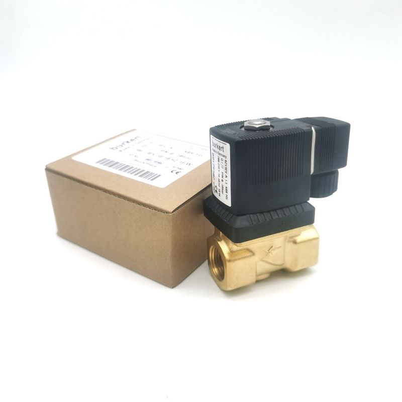 AC220V 00126219 電磁弁 バーカート AC220V 6014 C 通常閉ざされた G1/8 1.5 流孔 8W ステンレス鋼のバルブボディ 0~16bar