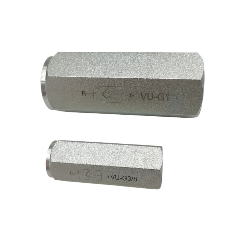 ISOコード 16/13 水力制御バルブ VU-G1 VU-G3/8 VU-G3/4 VU-G1-1/4 VU-G2