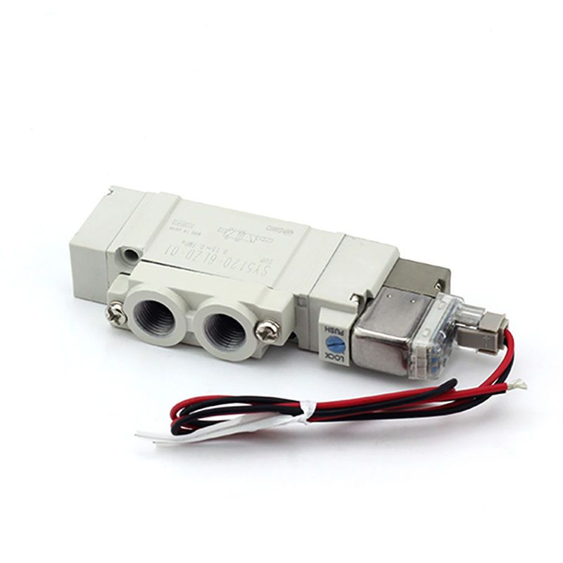 柔らかいシール SMC電磁弁5ポート配置 SY3320-5LZD-C8 SY3320-6LZD-C8