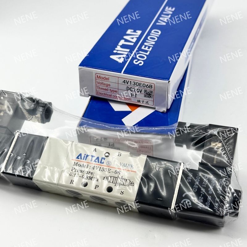 AIRTAC 4V230E-08 電磁弁 24DC電圧 工業用
