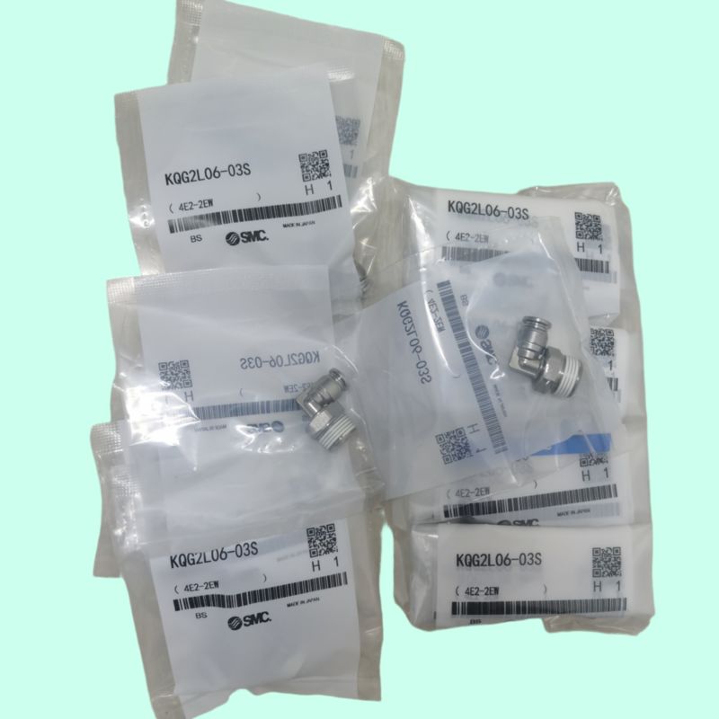 SMC KQG2L10-02S ステンレス鋼製クイックインサートエルボ、10 mm X R1/4、90°エルボ、ワンタッチ継手、4E2-1EY/KQ2A88