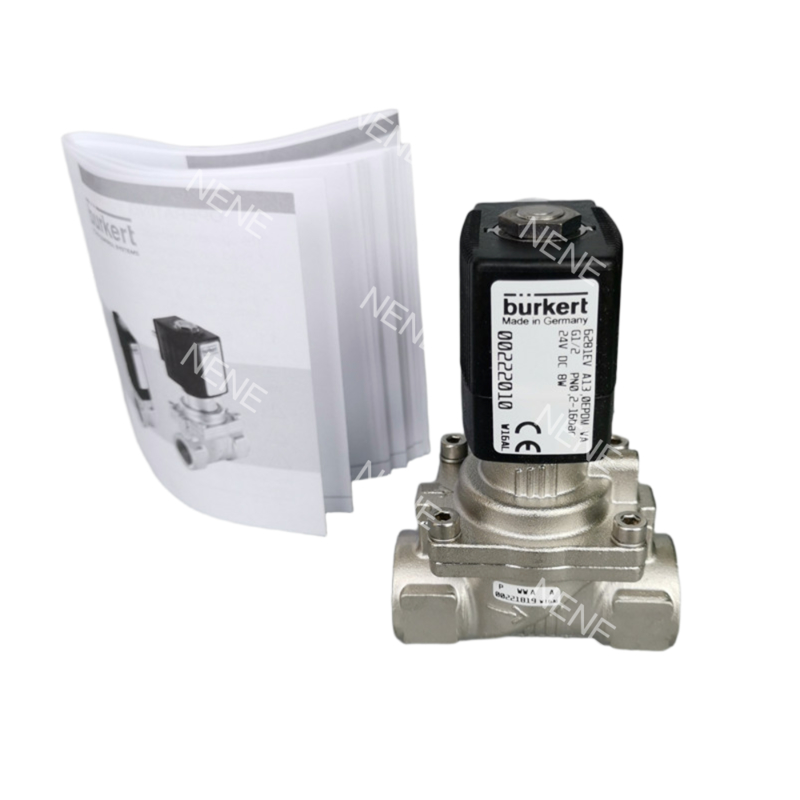 デューティサイクル100% 連続運転 Burkert バルブ (EPDM シール付き)