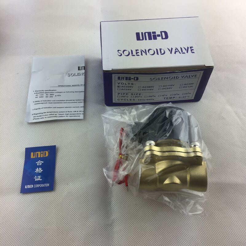 DN32/DN40 1-1/4インチ UW-35 電磁弁 水道弁 二方電磁弁