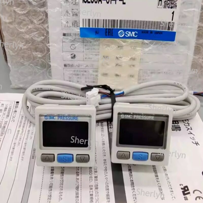 高精度デジタル圧力センサー PNP出力 自動生産ライン 空気圧制御 SMC ISE30A-01-P-L