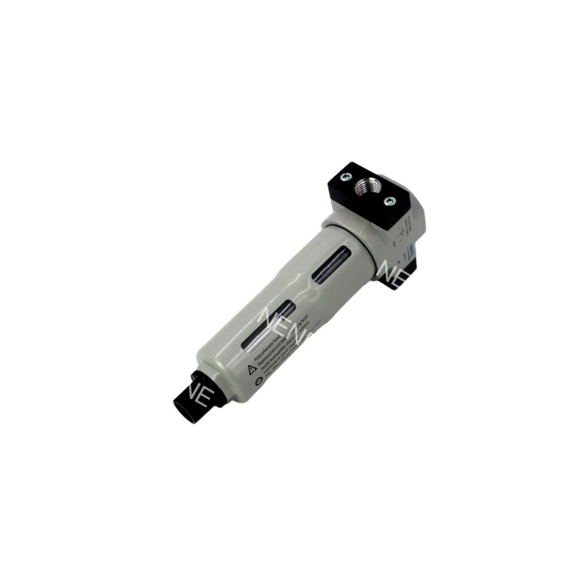 圧力計付き 0.5-12bar Festo LFR-3/8-D-MINI 162682 G3/8 40μm 手動ドレン 亜鉛合金フィルターレギュレーター