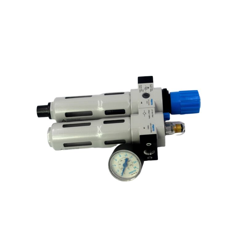 ろ過精度 40μm Festo FRC-1/8-D-7-MINI-A-MPA 8002344 サービスユニット 全自動ドレン G1/8 0.5-7bar MPAゲージ付き 亜鉛合金