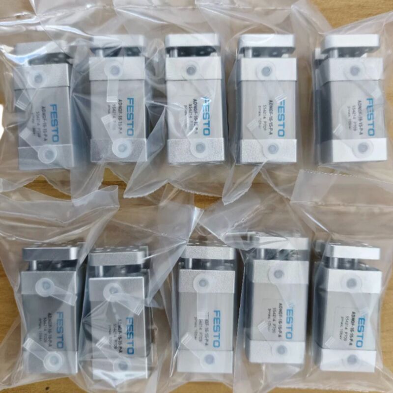 30mm ストローク コンパクト ダブルアクティングシリンダー Festo ADNGF-12-30-P-A, 12mm ガイド棒付きの穴 554210