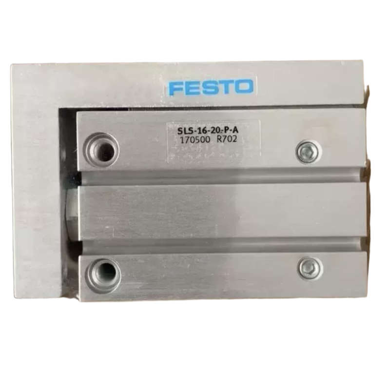 弾性クッション FESTO SLSシリーズ ミニスライドシリンダー SLS-6-30-P-A #170490 6mm 穴 30mm ストローク 高精度ボールケージガイド