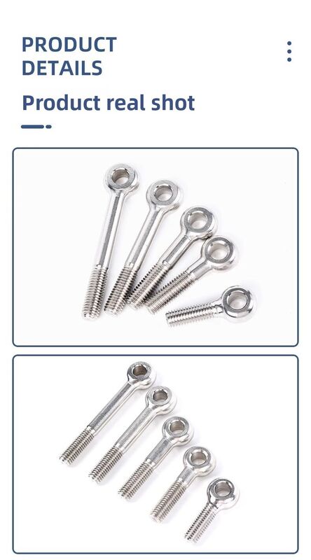 M12*40 M12 M12*90 ステンレス鋼 304 半糸 スイングボルト ステンレス鋼 スイングボルト 耐腐食性 固定ハードウェア