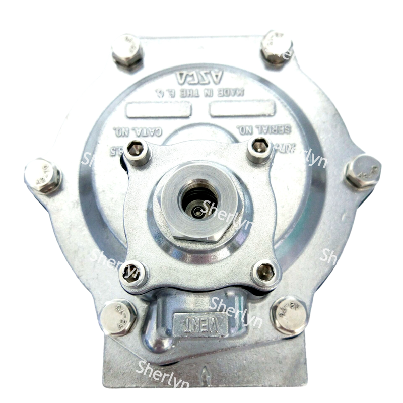 G353A048 一体型パイロットパルスジェットバルブ、ASCO 353 シリーズ 1.5 インチアングルソレノイドバルブアルミボディダストバッグクリーニング用