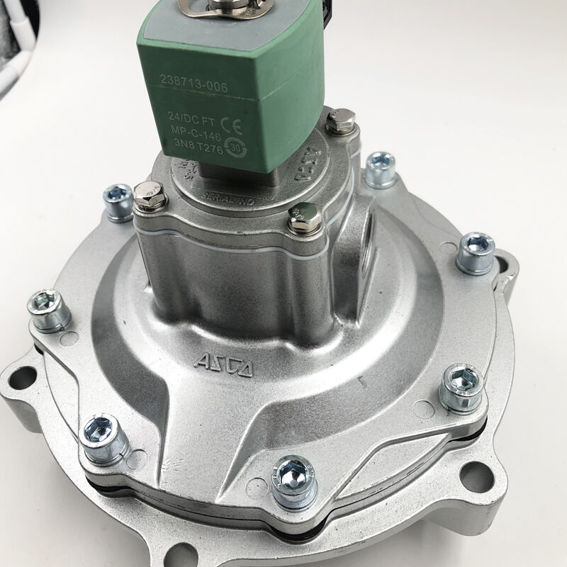 SCXR353G235 3.5 インチ出力サージ 4 つのアダプタを駆動するのに十分な ASCO パルスジェットバルブ、ソレノイドバルブ作動付き、塵埃除去用に設計
