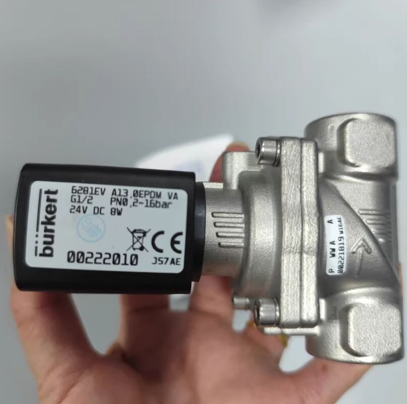 "00322529"00322530"00322531 バークレット電磁弁 6281型 G1/4 2/2 通常閉ざされた ステンレス鋼 AC24V 8W