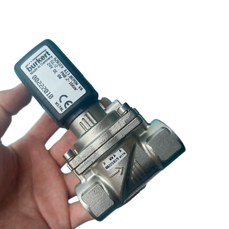 バーカート00222010 00222011 00222012 G1/2ねじ 2/2通常閉冷間耐性EPDMガスケット防錆ステンレス鋼ボディ用マルチボルテージ交換部品ソレノイドバルブ