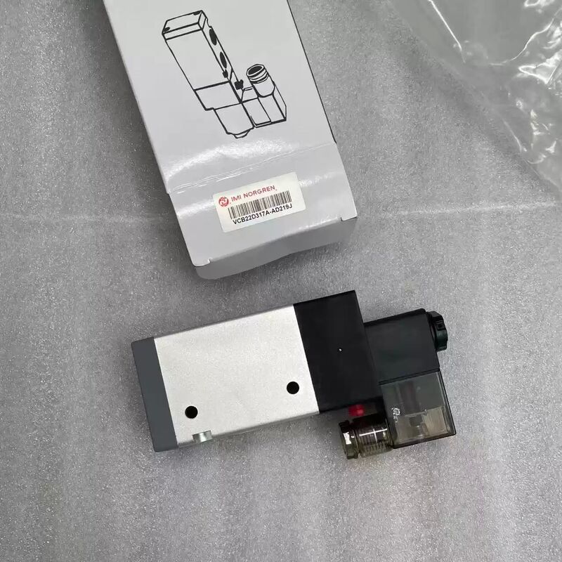 3/2ノーマルオープン電磁弁 NORGREN VCB22D317A-AD219J G1/2 AC220V スプリングリターン排気弁 空圧方向制御弁