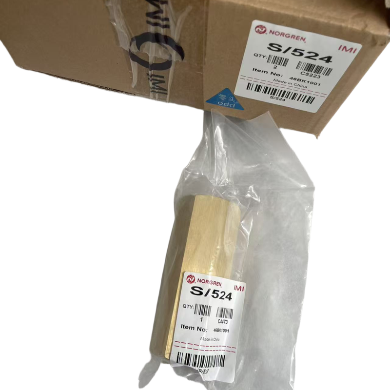 高圧逆止弁 S/524 IMI Norgren G1インチねじ真鍮インラインチェックバルブ（エアコンプレッサーシステム用）