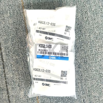 KQG2L12-03S 螺紋式気圧管のフィッティング 12mm 気圧フィッティング