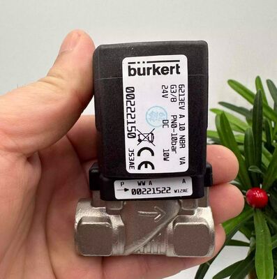 Burket6213シリーズ G3/8 電磁弁 00222150 00222151 00222152 ステンレス鋼の二方向水閥