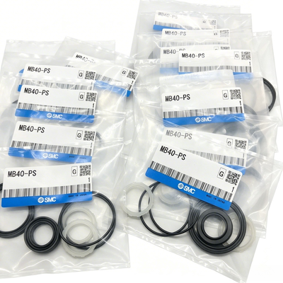 SMC MB40-PS 空気シリンダー修理シールキット NBRシール部品 MBシリーズ40mmボア 氣動シリンダー修理部品 準備済み ストック
