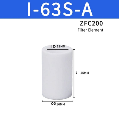 SMC ZFC200 ZFC300 ZFCシリーズインラインサクションフィルターエレメント 高いダスト保持容量 微細なゴミをブロック 真空変動を低減 連続産業用ピックアンドプレイス装置用